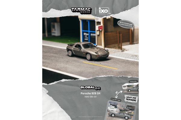 ***PREORDER Tarmac Porsche 928 S4 1992 grau metallic