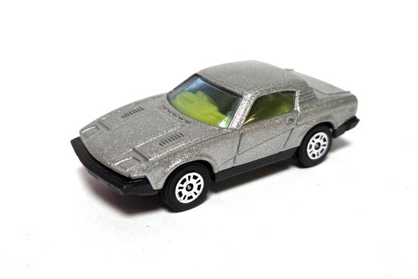 gebraucht! Corgi Triumph TR7 silber ca. 1:64 - ganz leicht bespielt