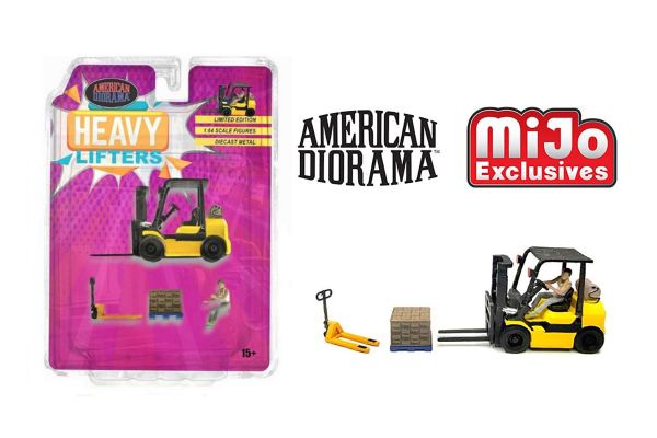 American Diorama Figuren-Set Heavy Lifters 1 1:64