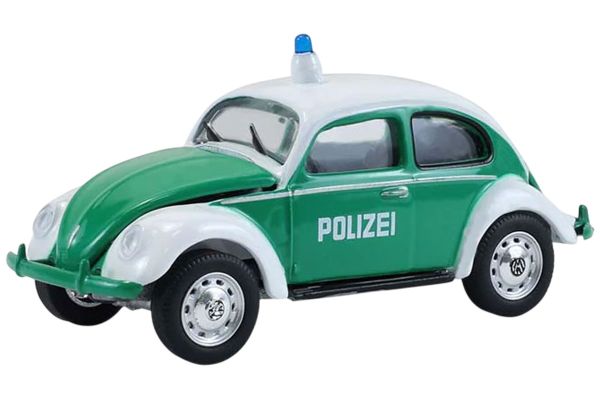 Greenlight 43050-A VW Käfer Polizei Koblenz grün/weiss - Hot Pursuit 1:64