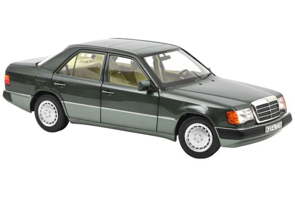 Norev Mercedes Benz 230E (W124) 1990 nachtgrün metallic 1:18