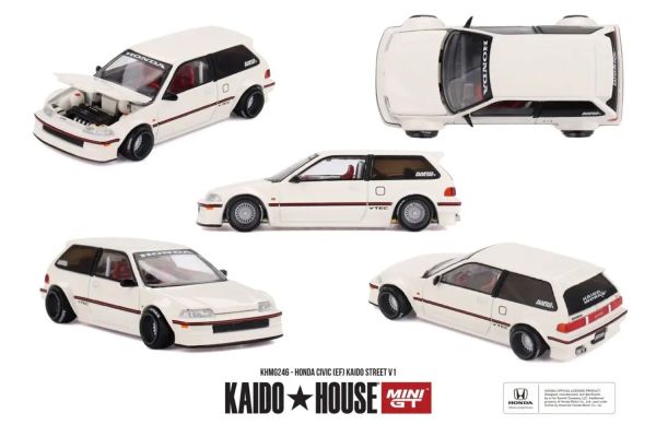 ***PREORDER Kaidohouse Honda Civic (EF) Kaido Street V1 1987 weiss