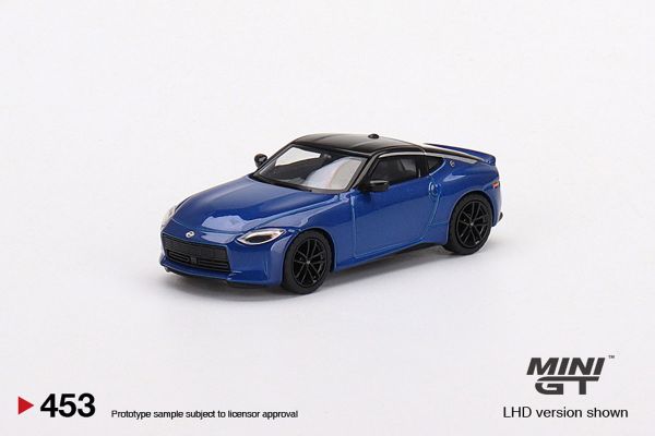 Vororder! TSM-Models 453 Nissan Z Performance 2023 blau (LHD) MiniGT Maßstab 1:64 Modellauto