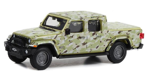 Greenlight 61030-F Jeep Gladiator "U.S. Army" camouflage 2022 - Battalion 3 Maßstab 1:64 Modellauto