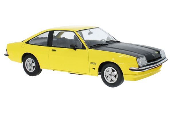 Modelcar Opel Manta B GT/E 1975 gelb 1:18