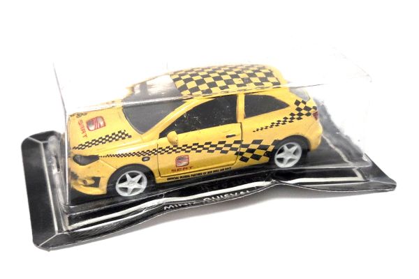NOS! Guisval Seat Ibiza gelb/schwarz 1:64