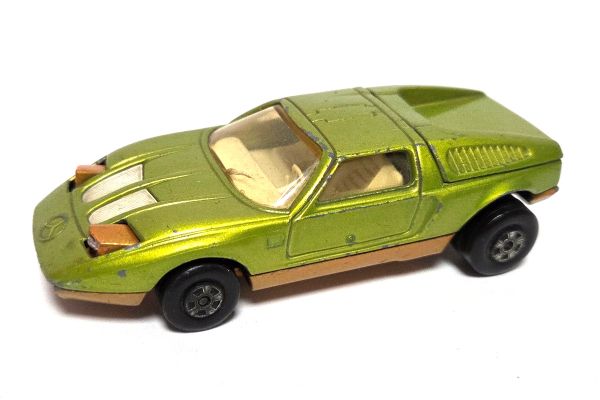 gebraucht! Matchbox K-30 Mercedes-Benz C-111 grün metallic Made in England Speed Kings - etwas bespi