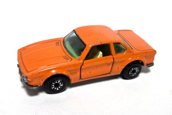 gebraucht! Matchbox No.45 BMW 3.0 CSL orange 1976 - leicht bespielt