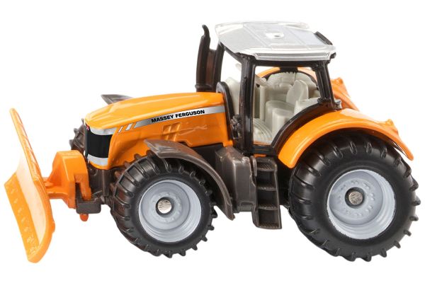 Siku 1564 Massey Ferguson mit Räumschild orange