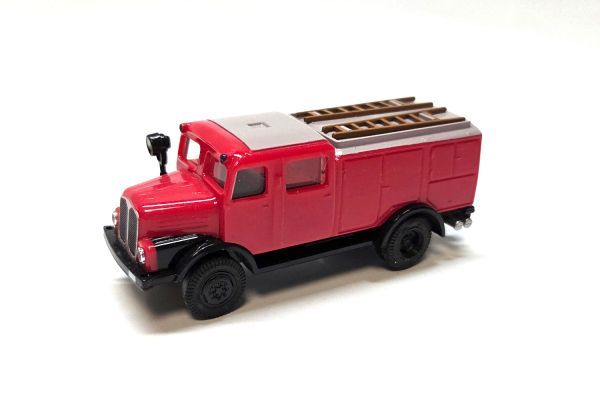 gebraucht! Busch Espewe 95602 IFA S4000 TLF Feuerwehr rot 1:87