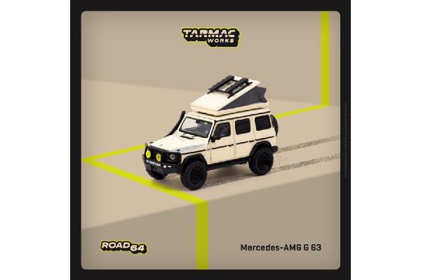 ***Tarmac T64R-040-CAMP Mercedes-AMG G63 Camping creme Maßstab 1:64 Modellauto