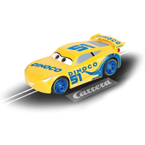 Carrera 20065011 FIRST Disney Pixar Cars &quot;Dinoco Cruz&quot; gelb Fahrzeug