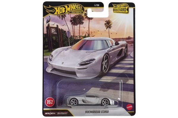 Hot Wheels JHW21 Koenigsegg CC850 silber - Boulevard #152