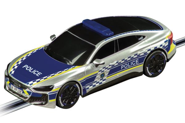 Carrera GO!!! Audi RS e-Tron GT Police silber/blau Fahrzeug