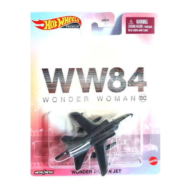 Hot Wheels DMC55-GJR53 Wonder Woman Jet grau WW84