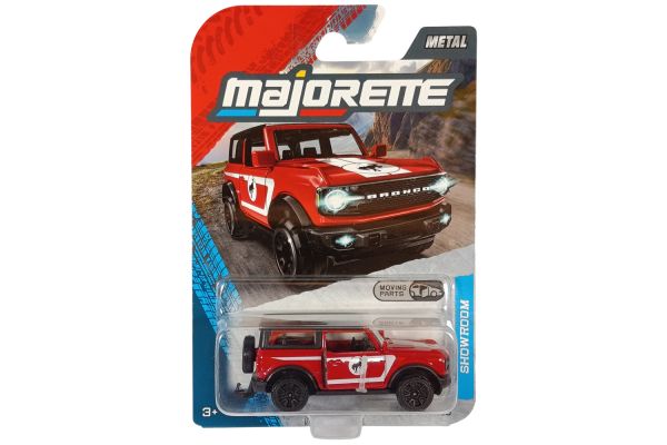 Majorette Ford Bronco rot - Showroom 1:58