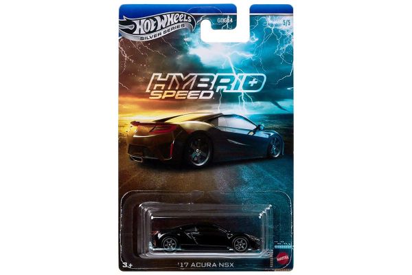 Hot Wheels GDG44-JCB80 Acura NSX 2017 schwarz - Hybrid Speed