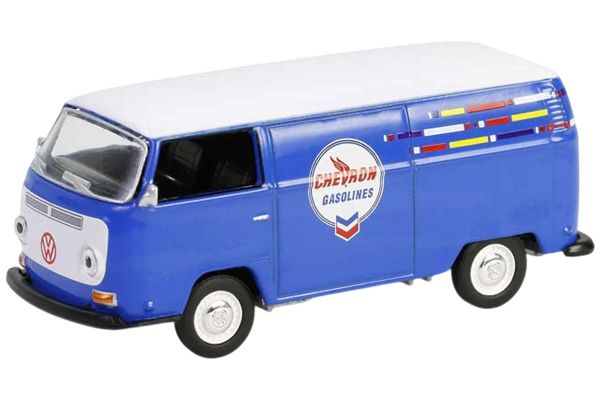 Greenlight 28160-B VW Type 2 Panel Van blau 1968 - Anniversary 1:64