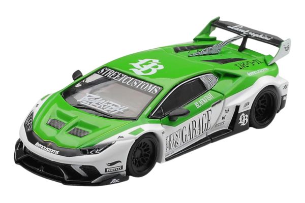 ***PREORDER MiniGT Lamborghini Huracan LB-Works GT Street Customs 2025 grün/weiss