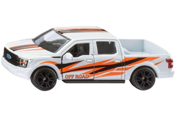 Siku 1109 Ford F-150 weiss/schwarz/orange