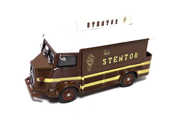 gebraucht! Eligor G1165010 Citroen Type HY "Cafe Stentor" braun 1962 Maßstab 1:43 - fast wie neu