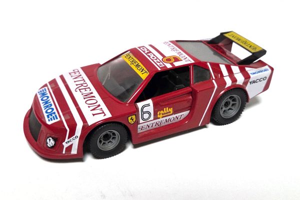 gebraucht! Polistil SN34 Ferrari 308 GTB 4 Turbo rot 1:24 - ganz leicht bespielt