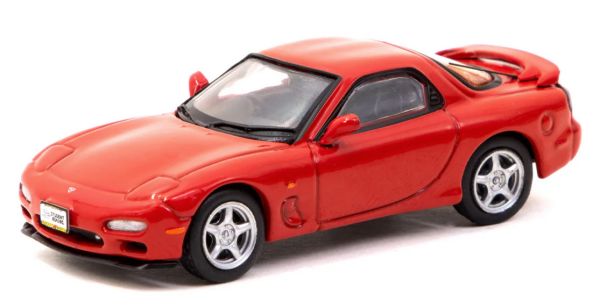 Tarmac + J-Collection JC64-005-RD Mazda RX-7 (FD3S) rot Maßstab 1:64