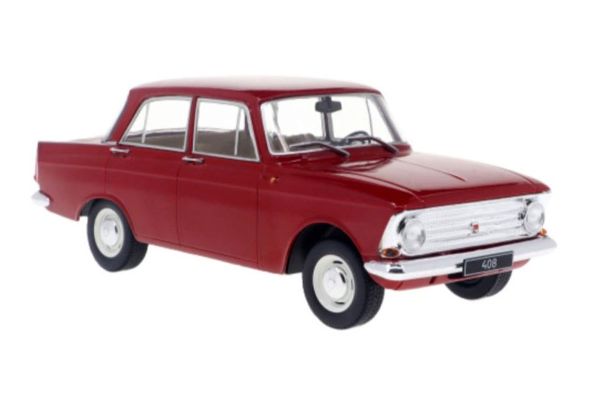 Whitebox WB124225 Moskwitsch 408 dunkelrot 1966 - 1:24