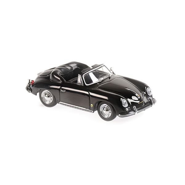 Maxichamps 940064230 Porsche 356 A Cabriolet schwarz 1956 Maßstab 1:43 Modellauto