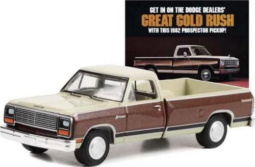 Greenlight 39110-D Dodge RAM D-150 Prospector braun/beige 1982 - Vintage AD Cars 8 Maßstab 1:64 Mode