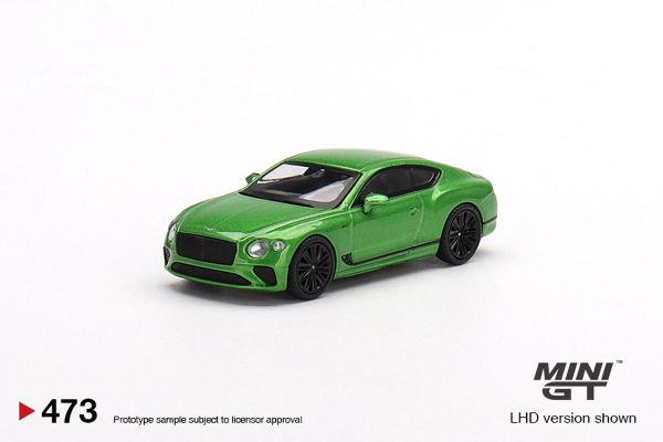 TSM-Models 473 Bentley Continental GT Speed grün 2022 MiniGT Maßstab 1:64 Modellauto