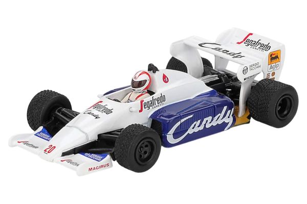 ***PREORDER MiniGT Toleman TG184 #20 Johnny Cecotto Monaco Grand Prix 1984 weiss/blau