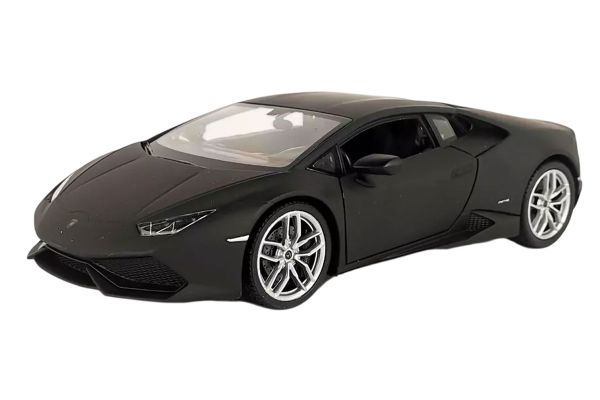 Welly Lamborghini Huracan LP 610-4 matt schwarz 1:24