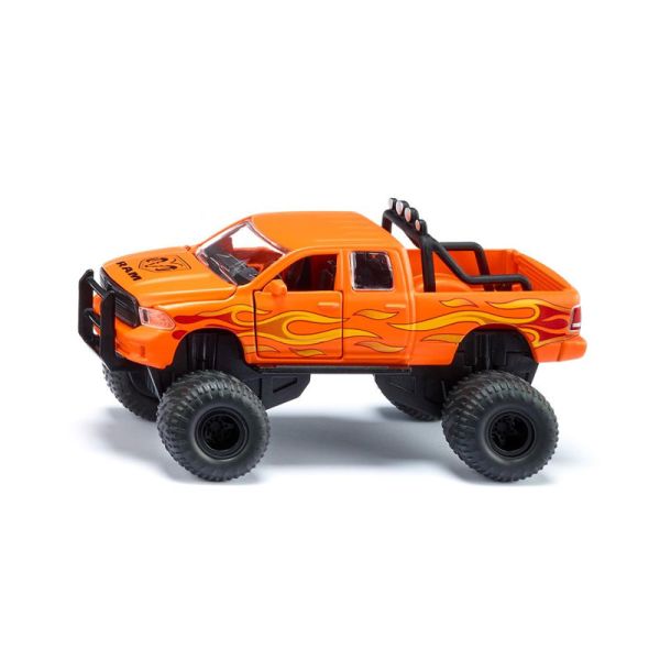 Siku 2358 Dodge RAM 1500 orange matt mit Ballonreifen Maßstab 1:50 Modellauto