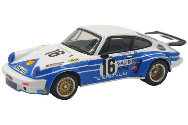 Spark Porsche 911 Carrera RSR 3.0 #16 Schickentanz/Bertrams 24h Le Mans 1975 weiss/blau 1:64