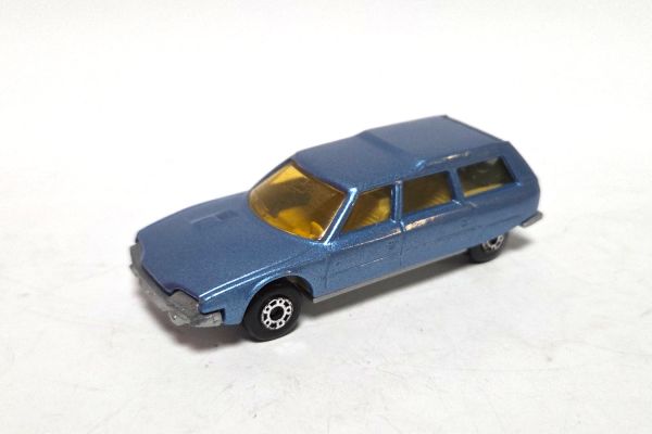 gebraucht! Matchbox No.12 Citroen CX blau metallic 1979 - fast wie neu