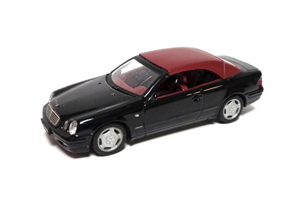 gebraucht! Schuco Mercedes-Benz CLK cabrio (C208) schwarz 1:43 - ganz leicht bespielt