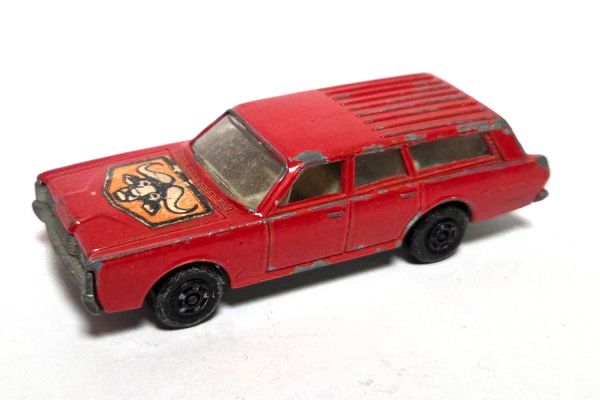 gebraucht! Matchbox No.73 Mercury Commuter rot Lesney - Superfast - etwas bespielt