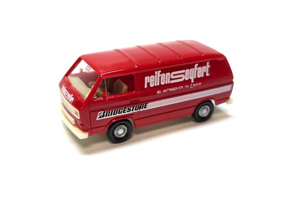 gebraucht! Wiking 20890 VW T3 Reifen Seyfert- Bridgestone rot 1:87
