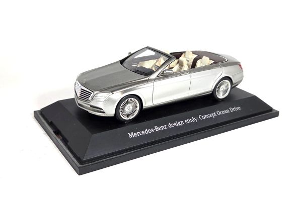 NOS! Schuco Mercedes-Benz Ocean Drive Studie 2006 silber 1:43