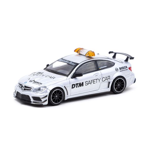 Tarmac T64G-009-SC Mercedes Benz C63 AMG Coupe DTM Safety Car silber Maßstab 1:64 Modellauto