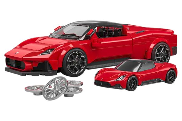 Hot Wheels Maserati MC20 rot Modellbausatz 1:32