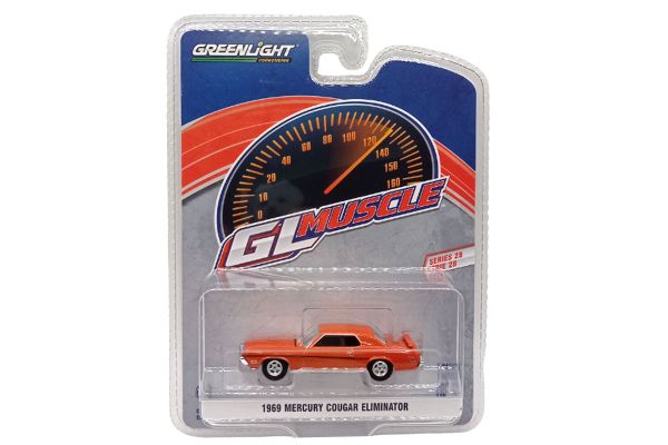 Greenlight 13350-A Mercury Cougar Eliminator orange 1969 - GL Muscle 28