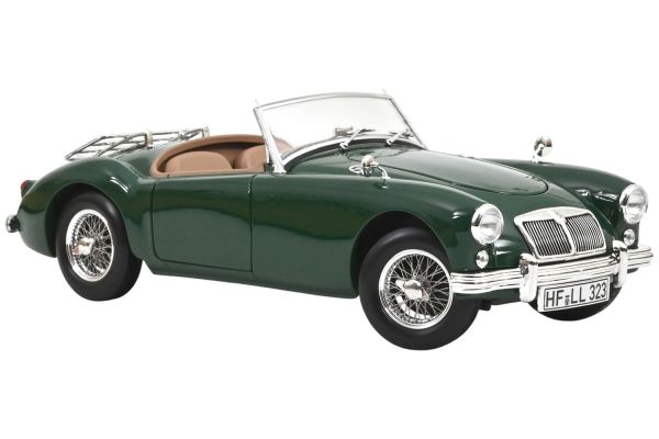 Norev MGA 1955 british racing grün 1:18