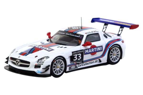 Tarmac Mercedes-Benz SLS AMG GT3 #33 Mirko Schultis Sieger 24h Zandvoort 2014 weiss/blau/rot