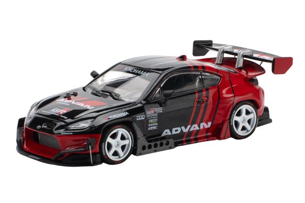 Pop Race 228 Pandem Toyota GR86 Advan rot/schwarz 1:64
