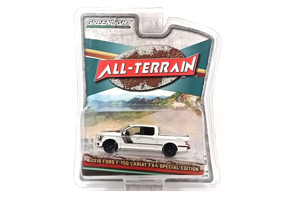 Greenlight 35250-D Ford F-150 Lariat FX4 Special Edition weiss 2018 - All Terrain 14 Maßstab 1:64 Mo
