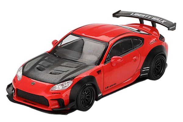***PREORDER MiniGT Toyota GR86 LB-Nation rot 2024 (885)