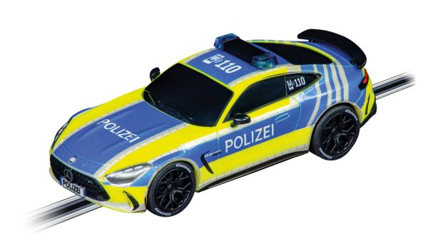 Carrera GO!!! 64254 Mercedes-AMG GT 63 Polizei silber/blau Fahrzeug