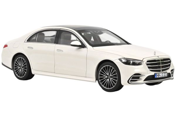 Norev Mercedes-Benz S-Klasse AMG-Line 2021 weiß 1:18